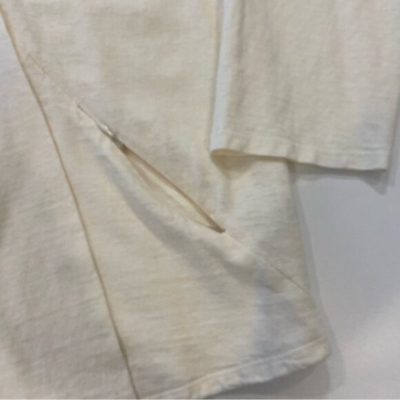 Royal Robbins sweater cardigan wrap hemp and organic cotton cream neutral medium - Picture 6 of 14